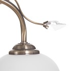 Люстра "Белинда" 3х40вт Е27 Бронза 49х19х23см - фото 24632037