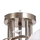 Люстра "Белинда" 5х40вт Е27 Бронза 49х19х23см - фото 24654317