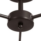 Люстра "Исла" 3х60Вт Е27 Коричневый 48х48х22см - фото 24612945