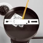 Люстра "Исла" 3х60Вт Е27 Коричневый 48х48х22см - фото 24612946