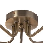 Люстра "Люси" 5х60Вт Е27 Античная бронза 60х60х29см - фото 24612951