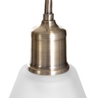 Люстра "Люси" 5х60Вт Е27 Античная бронза 60х60х29см - фото 24612953