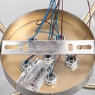 Люстра "Люси" 5х60Вт Е27 Античная бронза 60х60х29см - фото 24612954