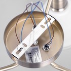 Люстра "Патриция" 3х40Вт Е27 Белый, золото 56х56х35см - фото 24654337