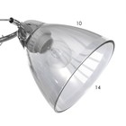 Люстра "Поли" 3х60Вт Е27 Хром 56х56х24см - фото 24632165