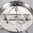 Люстра "Поли" 3х60Вт Е27 Хром 56х56х24см - фото 24632167