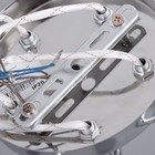 Люстра "Поли" 5х60Вт Е27 Хром 58х58х24см - фото 24632175