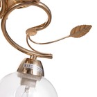 Люстра "Алеста" 3х60Вт Е27 Золото 52х52х23см - фото 24612969