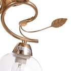 Люстра "Алеста" 5х60Вт Е27 Золото 58х58х23см - фото 24632217