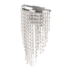 Бра "Глория" 1х60Вт Е14 Хром 20х12х32см - фото 24666083