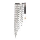 Бра "Глория" 1х60Вт Е14 Хром 20х12х32см - фото 24666084