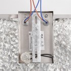 Бра "Глория" 1х60Вт Е14 Хром 20х12х32см - фото 24666089