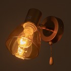 Бра "Джуди" 1х60Вт Е14 Золото 21х10х19см - фото 24666092