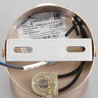 Бра "Джуди" 1х60Вт Е14 Золото 21х10х19см - фото 24666097