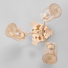 Люстра "Кейти" 3х60Вт Е27 Золото 48х48х28см - фото 24632222