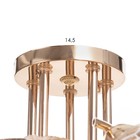 Люстра "Кейти" 5х60Вт Е27 Золото 52х52х28см - фото 24632232