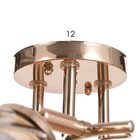 Люстра "Лойс" 3х40Вт Е27 Золото 50х50х22см - фото 24654360