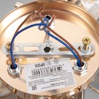 Люстра "Лойс" 3х40Вт Е27 Золото 50х50х22см - фото 24654363