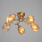 Люстра "Лойс" 5х40Вт Е27 Золото 54х54х22см - фото 24654365