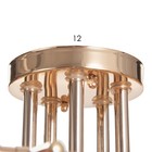 Люстра "Лойс" 5х40Вт Е27 Золото 54х54х22см - фото 24654369