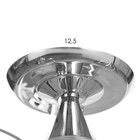 Люстра "Эйприл" 3х40Вт Е27 Хром 51х51х24см - фото 24654377