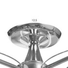 Люстра "Эйприл" 5х40Вт Е27 Хром 51х51х24см - фото 24654387