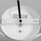 Люстра "Паула" 3х60Вт Е27 Белый, дерево 58х58х30см - фото 24654463