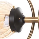 Бра "Салли" 1х60Вт Е27 Медный, чёрный 26х13х33см - фото 24666112