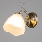 Бра "Роуз" 1х40Вт Е27 Античная бронза 25х13х23см - фото 24666122