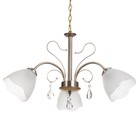 Люстра "Роуз" 3х40Вт Е27 Античная бронза 61х61х101(61)см - фото 24654475