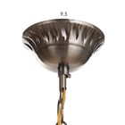 Люстра "Роуз" 3х40Вт Е27 Античная бронза 61х61х101(61)см - фото 24654478