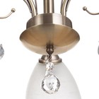 Люстра "Роуз" 3х40Вт Е27 Античная бронза 61х61х101(61)см - фото 24654481