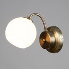 Бра "Тина" 1х40Вт Е27 Античная бронза 23х12х18см - фото 24666130