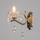 Бра "Элли" 1х40Вт Е14 Античная бронза 23х13х23см - фото 24666154