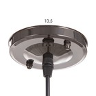 Светильник "Бенни" 1х40Вт Е27 Черный 20х20х80(20)см - фото 24654530