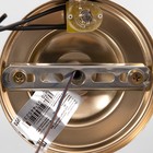 Бра "Барбара" 1х60Вт Е27 Белый, золото 20х12х28см - фото 24666168