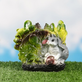 Фигурное кашпо "Зайчик" 13х14х12см