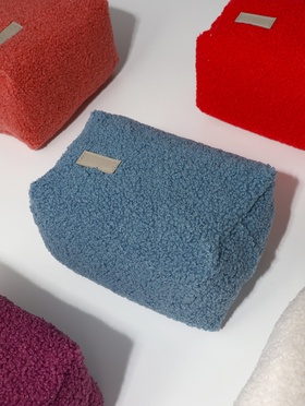 Косметичка дорожная на молнии TEXTURA, цвет синий  (артикул 10533613)  большой выбор товаров оптом и в розницу по низким ценам с доставкой