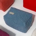 Косметичка дорожная на молнии TEXTURA, цвет синий - фото 28155210