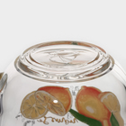 Кружка стеклянная «Полезные фрукты», 200 мл, МИКС - Фото 12
