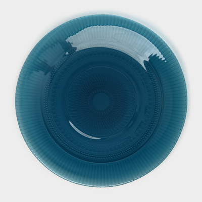 Тарелка Luminarc «Луиз», d=25 см, стекло, синяя