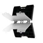 Органайзер с замками двухсторонний ТУНДРА, 34 отделения для крепежа, 370 х 300 х 126 мм - фото 24602596