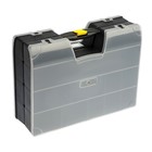 Органайзер с замками двухсторонний ТУНДРА, 34 отделения для крепежа, 370 х 300 х 126 мм - фото 24602597