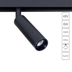 Магнитный трековый светильник Arte Lamp Linea A4670PL-1BK, LED, 8 Вт, 2.3х12.7х18 см, 490 Лм, чёрный 10632704 - фото 309431592