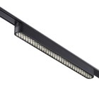 Трековый светильник для низковольтного шинопровода Novotech. Smal, 18Вт, Led, 27х330х25 мм, цвет чёрный - фото 4386023