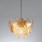 Люстра подвесная Arte Lamp Mallika A4077LM-6GO, E14, 6х40 Вт, 47х47х35 см, золотистый - Фото 6