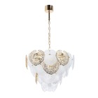 Люстра подвесная Arte Lamp Kapri A4078LM-12GO, E14, 12х40 Вт, 60х60х45 см, золотистый - фото 4386137