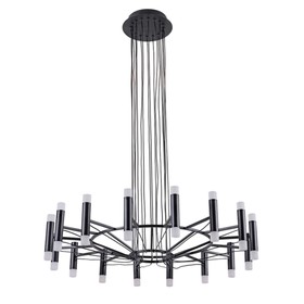 Люстра подвесная Arte Lamp Empire A2482SP-32BK, LED, 96 Вт, 70х70х15 см, 4800 Лм, чёрный