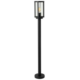 Парковый светильник Arte Lamp Toronto A1036PA-1BK, E27, 40 Вт, 13х13х100 см, чёрный