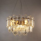 Люстра подвесная Arte Lamp Nicoletta A1052SP-10GO, E14, 10х40 Вт, 61х61х35 см, золотистый - Фото 3